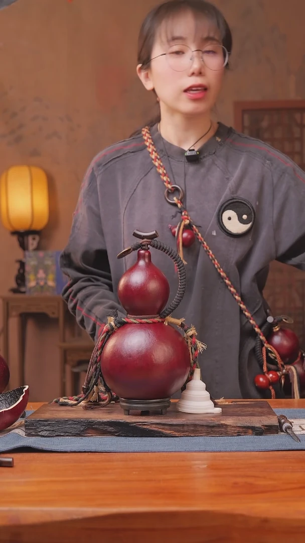1432号链接精品大漆葫芦现货现发[一物一拍]