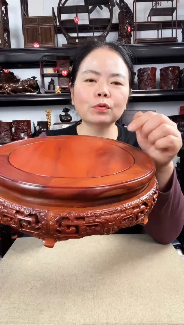 木26黄圆老李红木工艺品