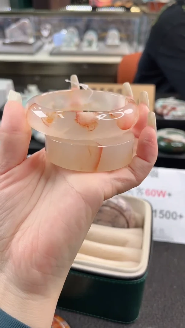 未镶嵌手镯石英质玉62圈口（赠品镯心）S909333