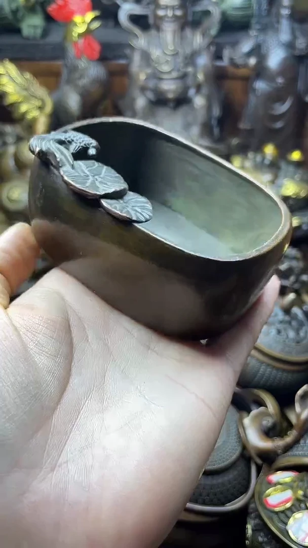 闪购链接，点击下单，有运费险，铜摆件