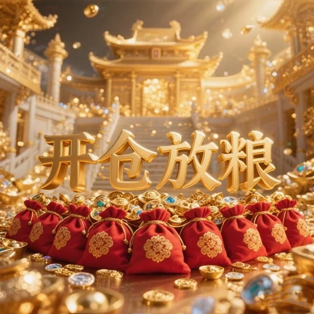 开仓放粮 锦楠专属定制摆件