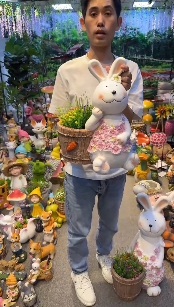 无花朵花园庭院摆件&00&