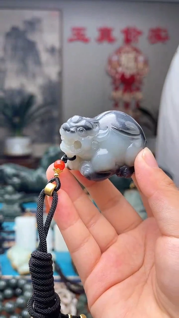 和田玉未镶嵌挂件1