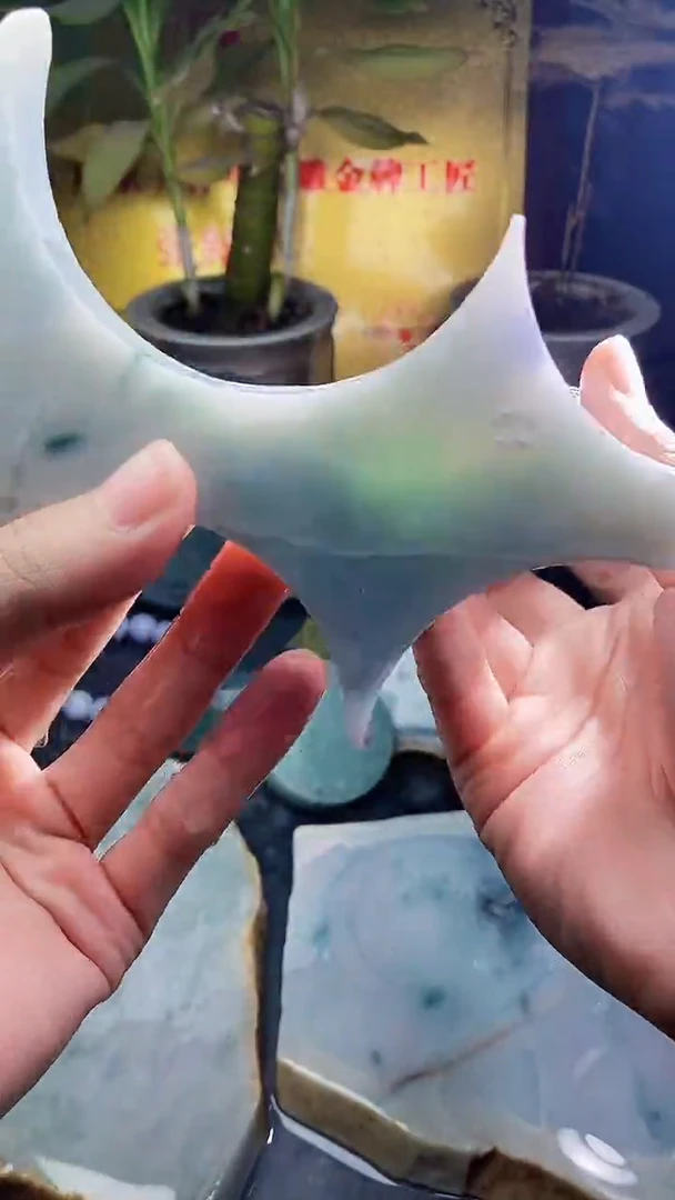 未镶嵌挂件翡翠小雨218