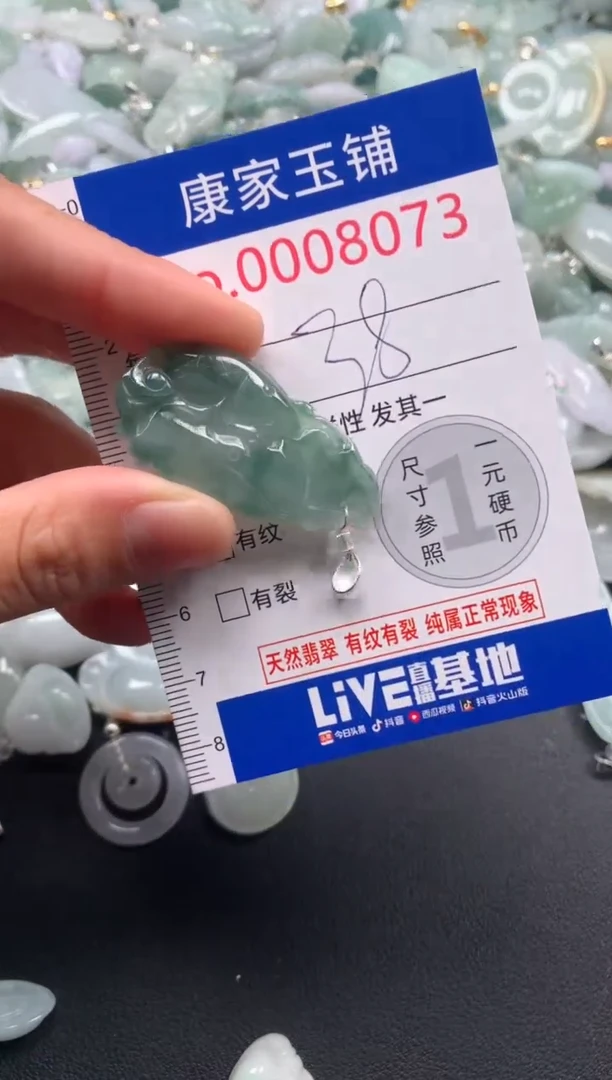 颈饰未镶嵌翡翠8073