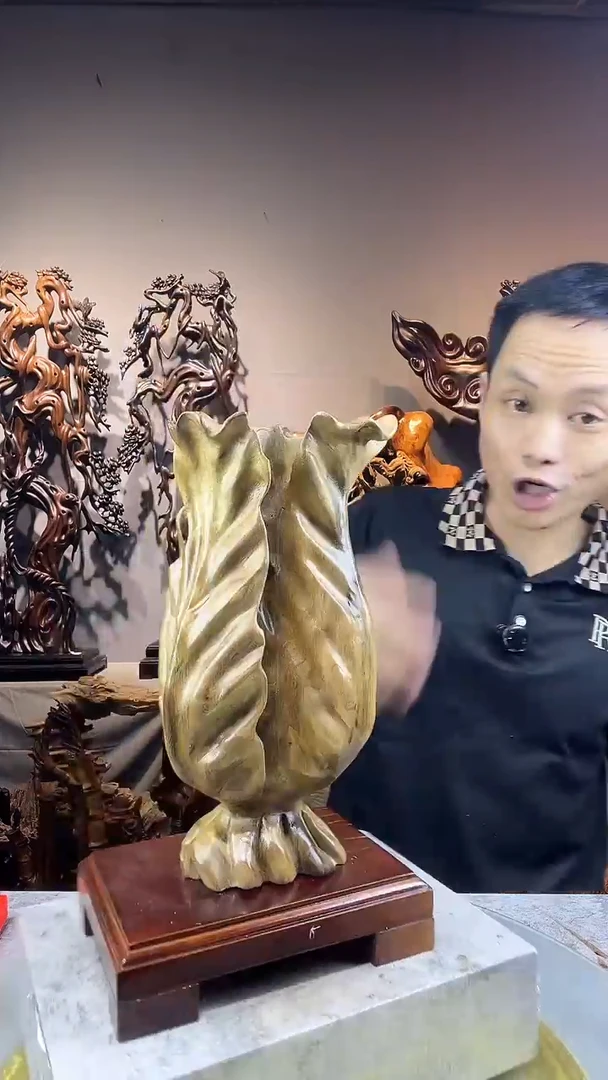 金丝楠快**牛小叶桢楠随行摆件49