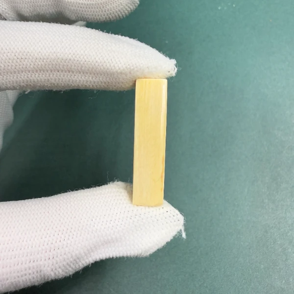 H5957天然猛犸牙一字三通 支持鉴定 假一罚四