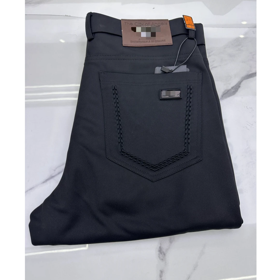 2025新款爆款春秋款修身男士牛仔裤高级感百搭时尚弹力男装男裤