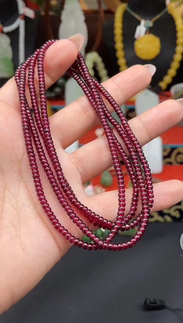 手链未镶嵌石榴石手串多样性发发其一f097