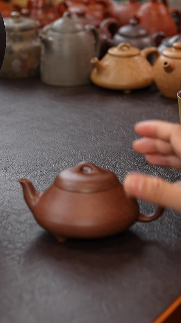 茶壶紫砂汉唐石瓢