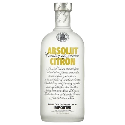 Absolut/绝对伏特加柠檬味700ml