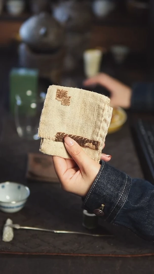 【闪购商品】几席之上 柞蚕丝茶巾