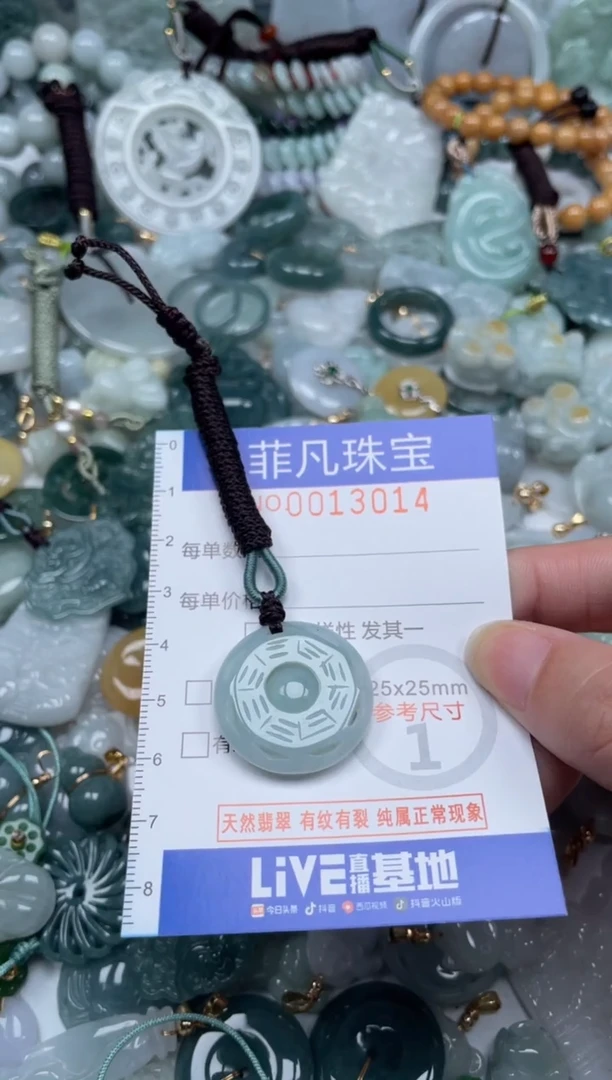 颈饰未镶嵌翡翠13014