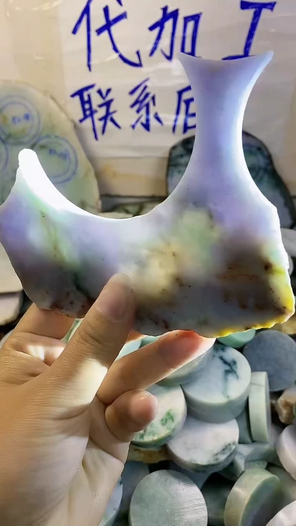 裸石翡翠纯天然A货翡翠91