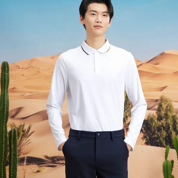 【新品】RAPIDO雳霹道2025年早秋男士GOLF休闲长袖polo衫VN5741C36