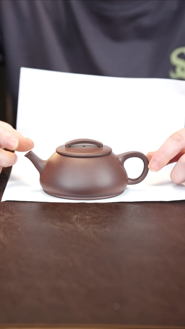 茶壶紫砂底槽青 160cc