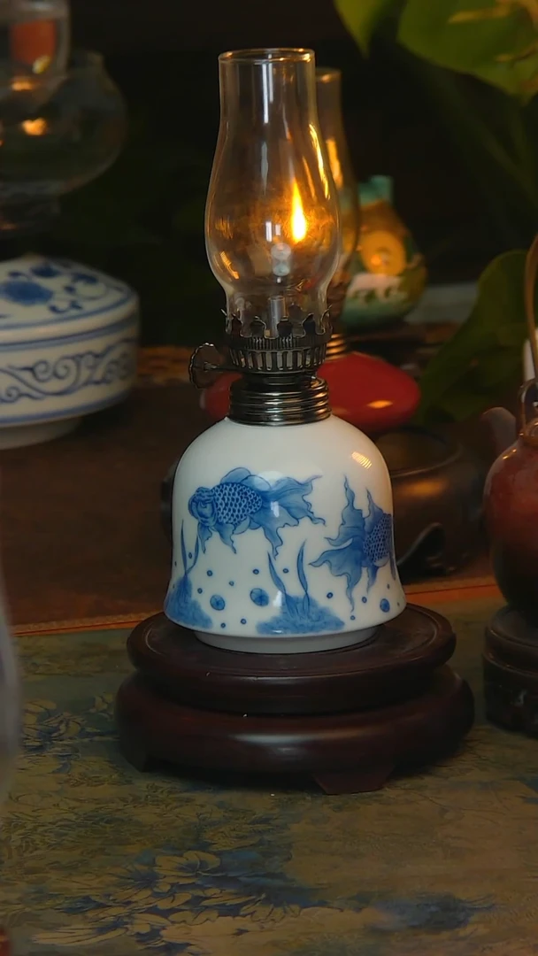 【闪购商品】景德镇陶瓷灯摆件