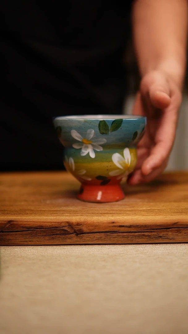 @@陶园瓷舍@@纯手工手绘@高温釉下彩