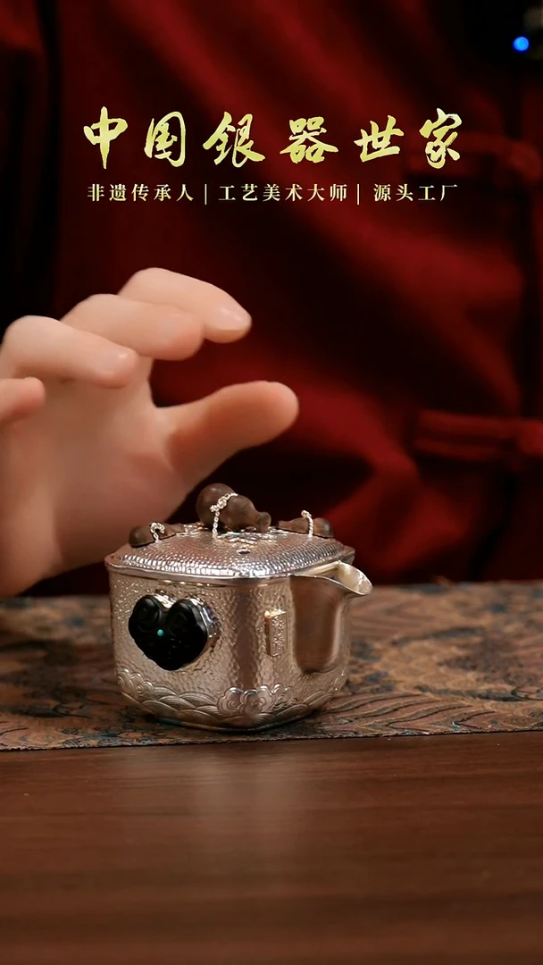 手工篆刻四方手抓葫芦1个