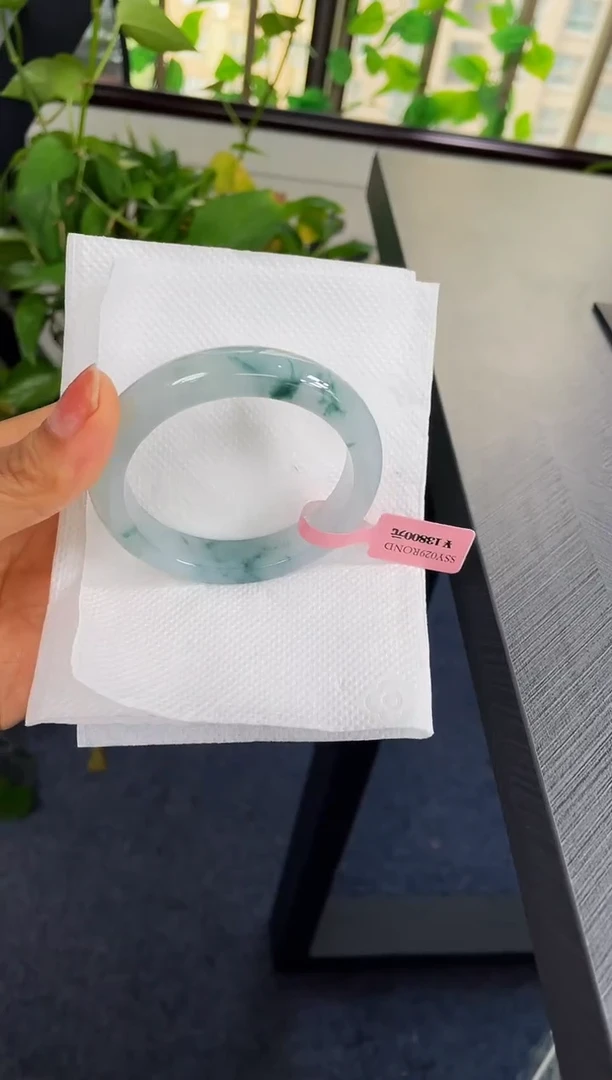 未镶嵌手镯翡翠235-53.5