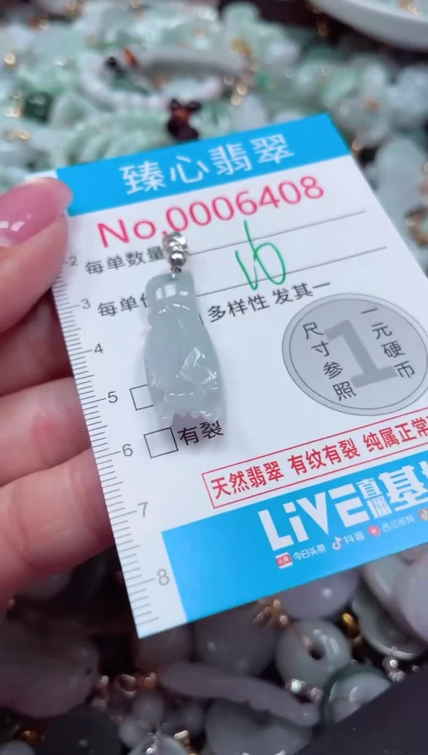 颈饰未镶嵌翡翠6408