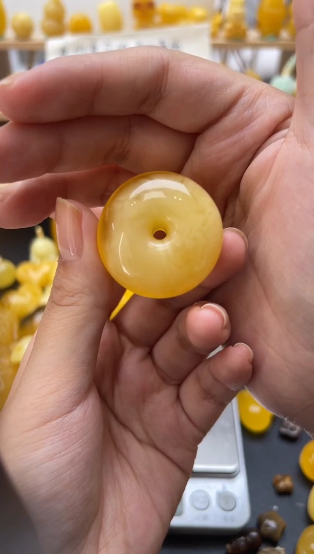 琥珀未镶嵌珠宝奇石058琥珀蜜蜡微瑕