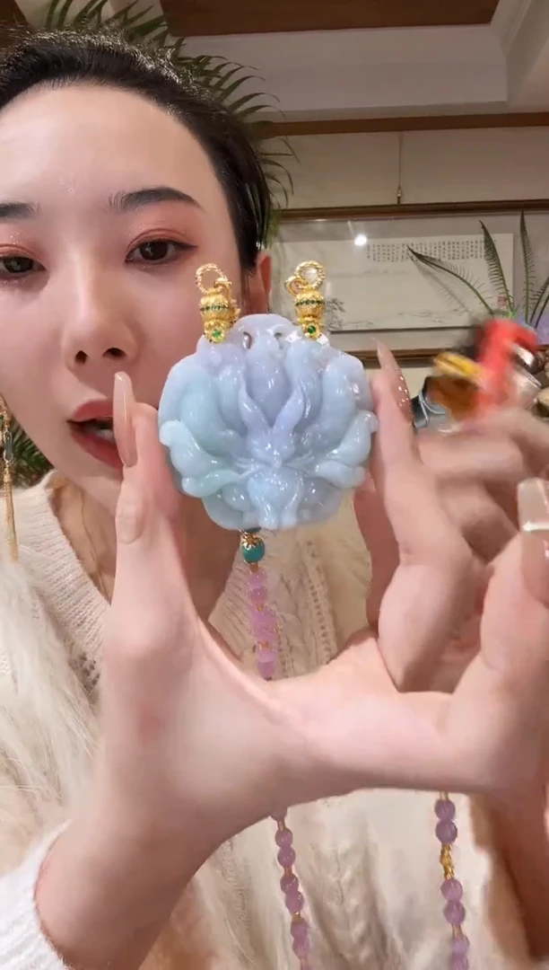 【闪购商品】翡翠颈饰未镶嵌国风