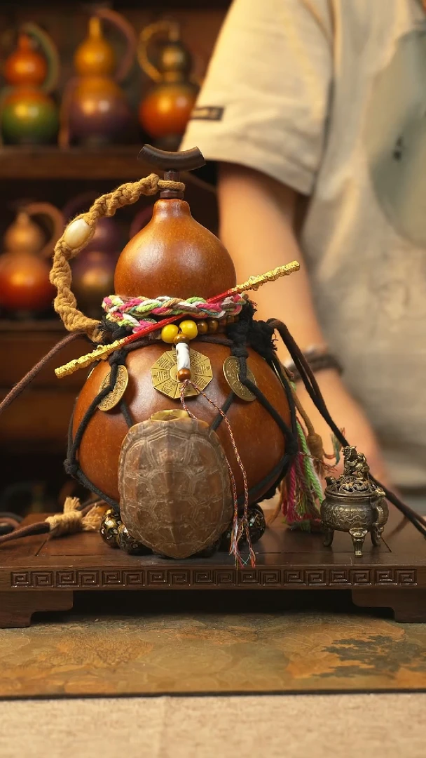 410大漆一物一拍记葫堂出品【不带手串】