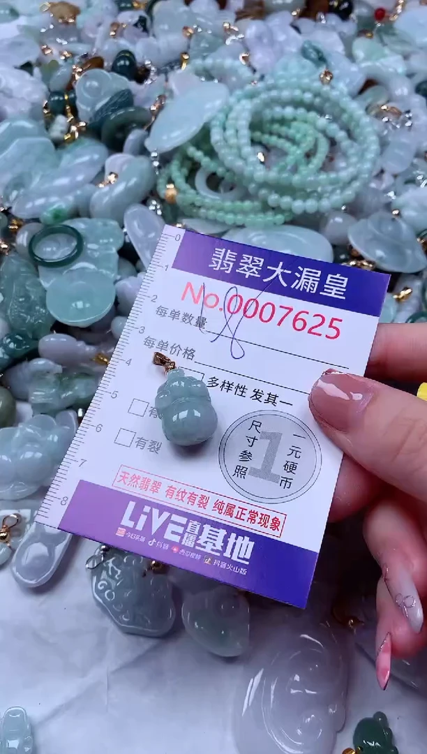 颈饰未镶嵌翡翠7625