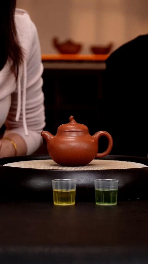 茶壶紫砂JMJ23 茄瓜暖玉砂  200cc