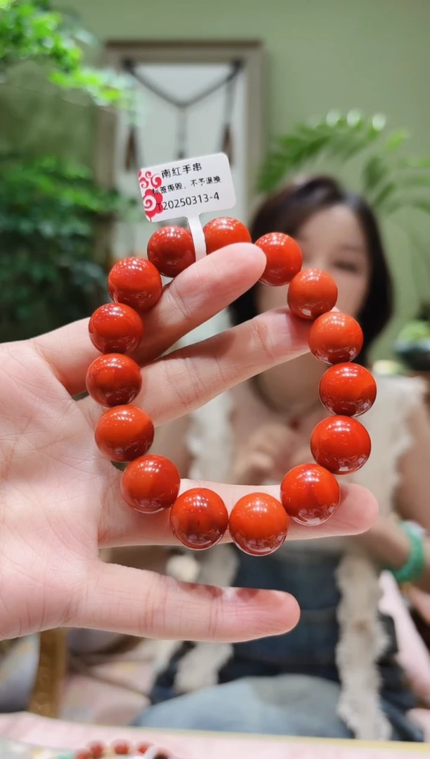 未镶嵌手串南红玛瑙南红手串T0313-4多样性发货
