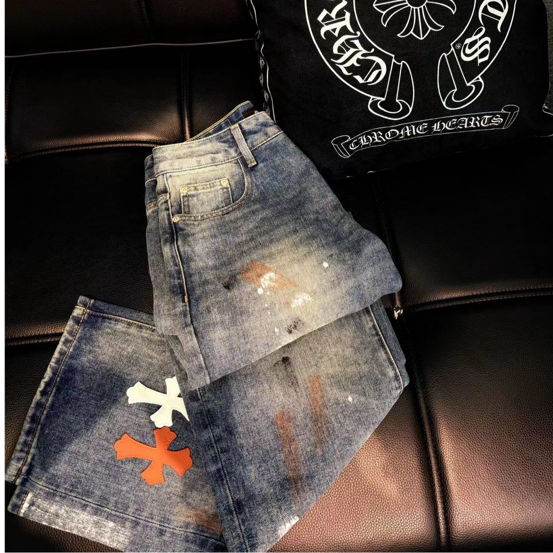 【小熊专属】潮牌男装时尚百搭牛仔裤-7800