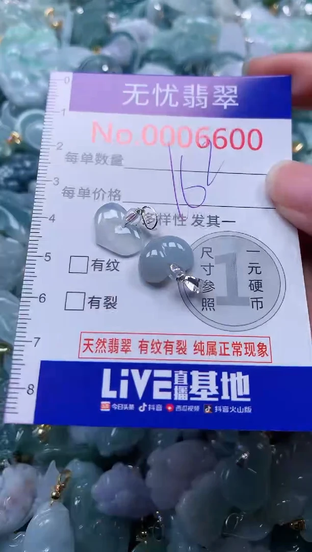 颈饰未镶嵌翡翠6600