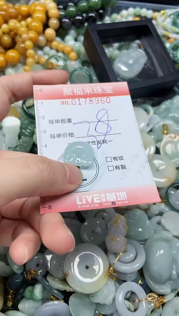 翡翠未镶嵌颈饰闪购0178960