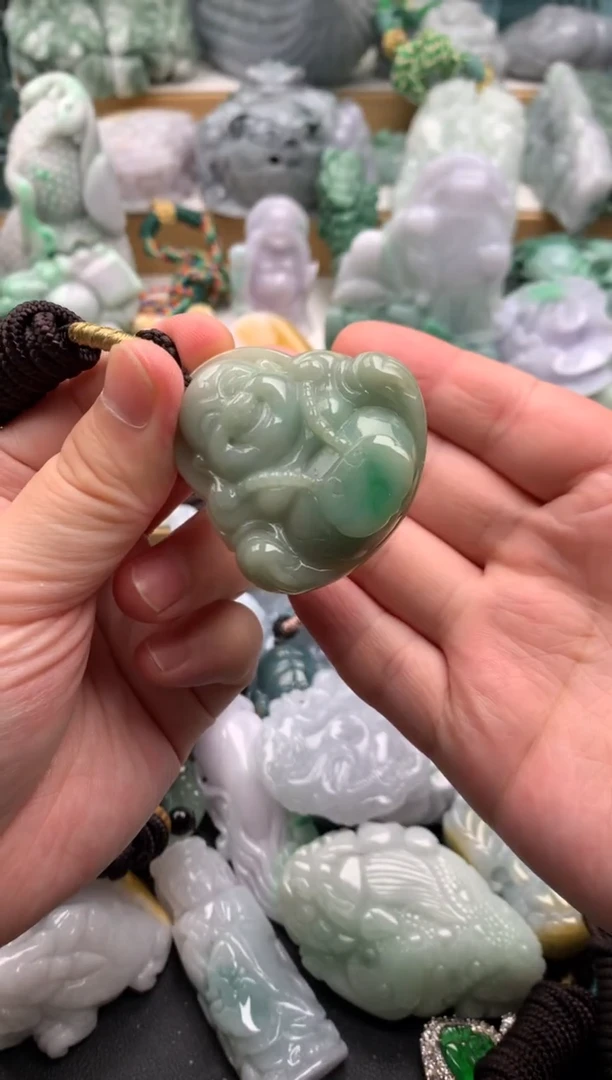 吊坠(不含链)未镶嵌翡翠1