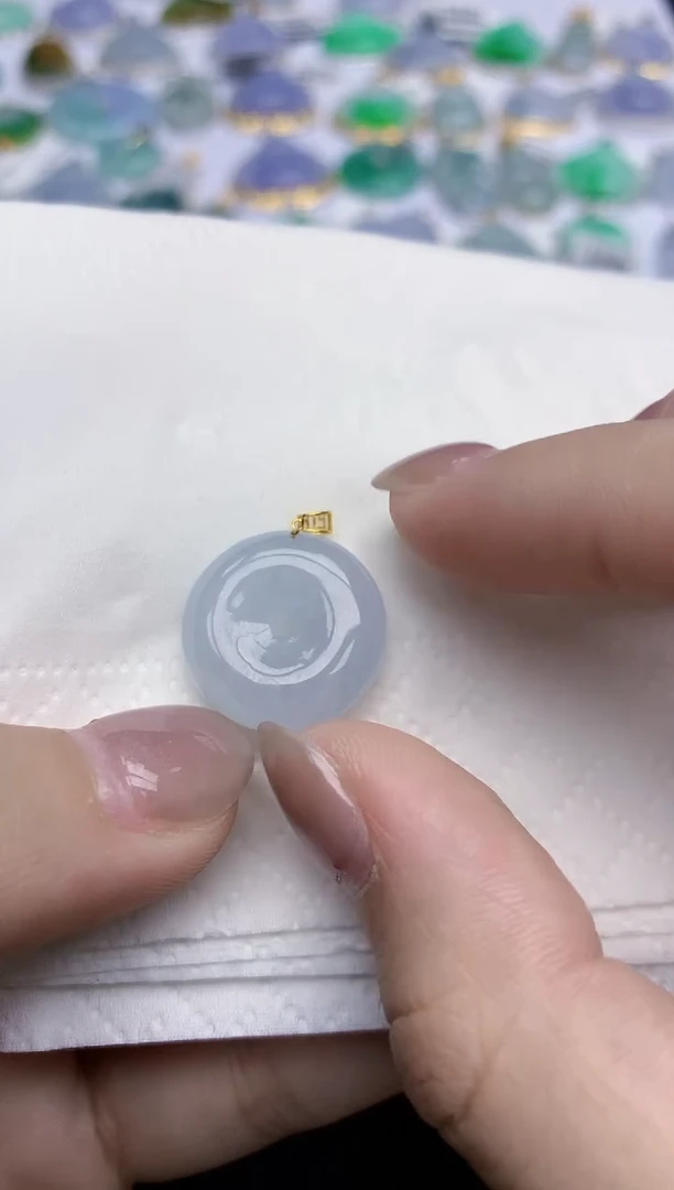 【闪购商品】翡翠颈饰未镶嵌天然翡翠A货