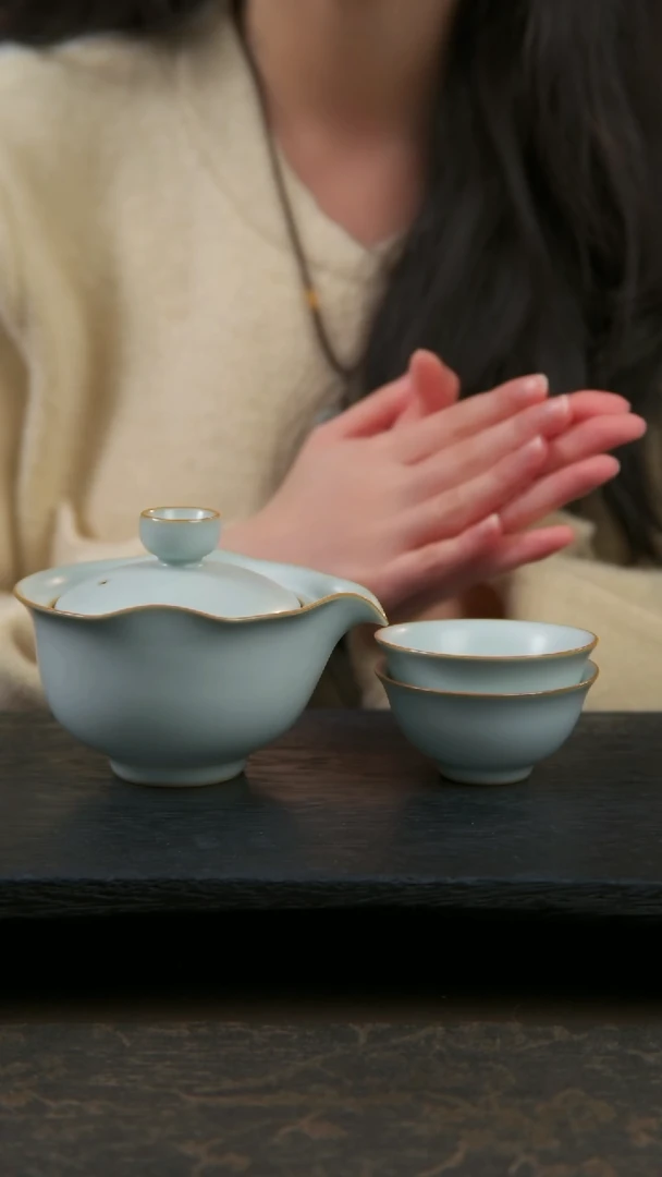 【闪购商品】杯逍遥望月（开片不开片可选，默认开片）