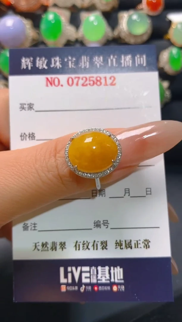 【闪购商品】翡翠银S925镶嵌耳饰天然A货翡翠1