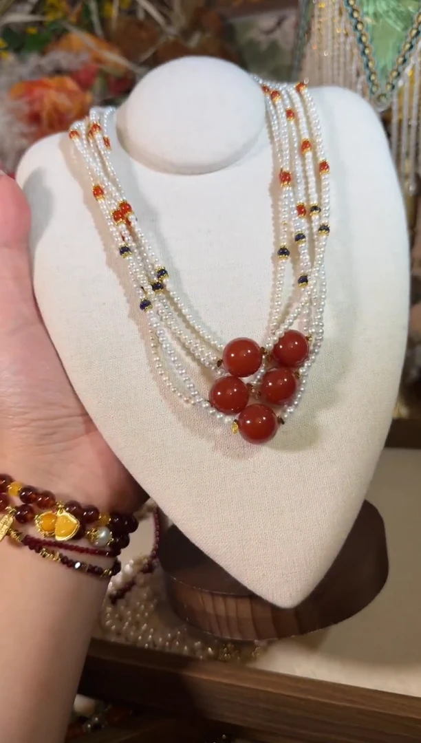 未镶嵌项链玛瑙/玉髓967