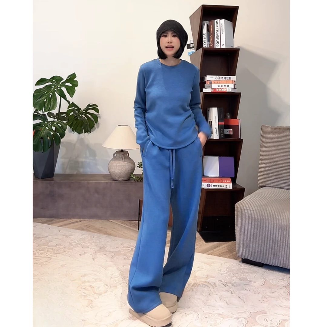 ZUOXIAOQI超模瘦瘦加厚套装11（衣长58-64/裤长105-108/胸围96-110