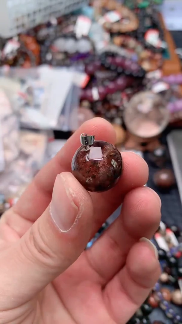 【闪购商品】水晶吊坠(赠链)合金天然194