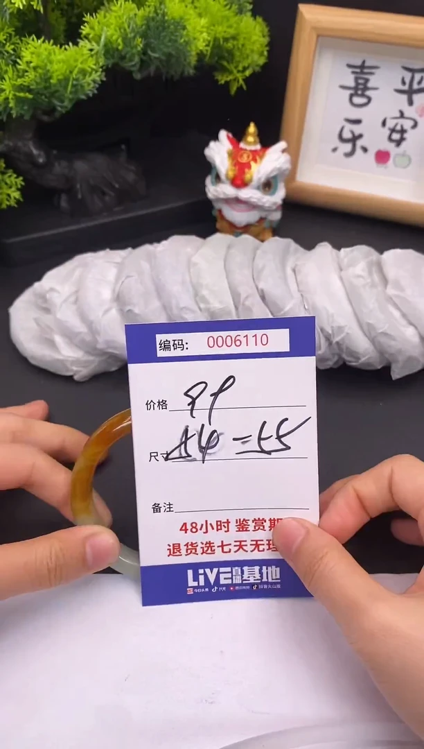 未镶嵌手镯翡翠0006110