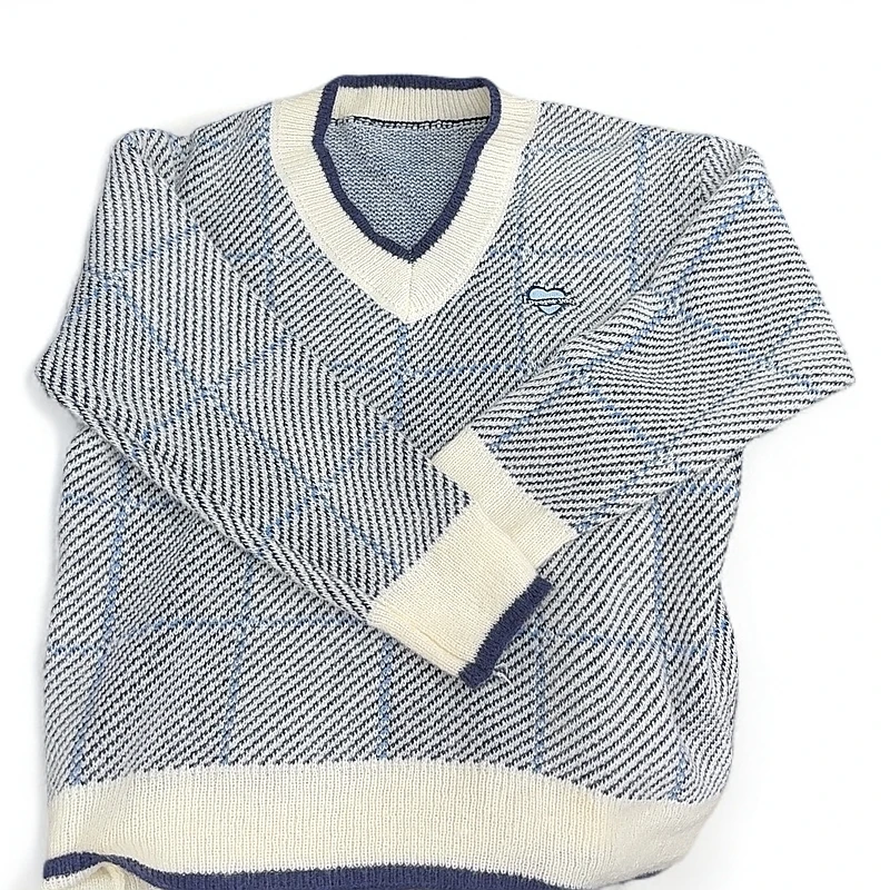 【丽姐宠粉】春季新款女学院风毛衣宽松休闲简单套头针织衫上衣H23