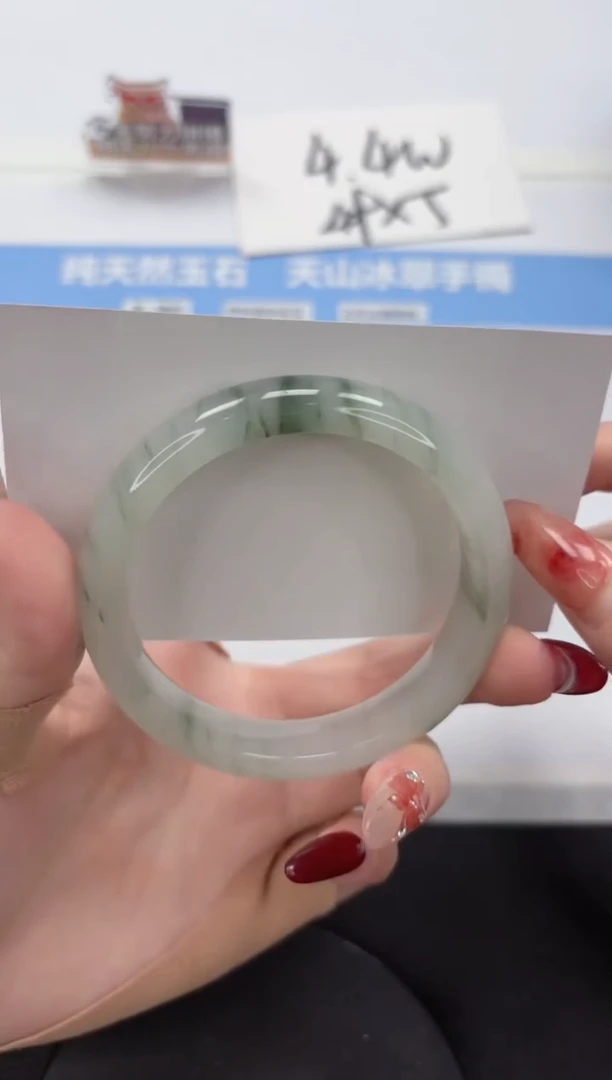 【闪购商品】石英质玉手镯未镶嵌A340-58.5