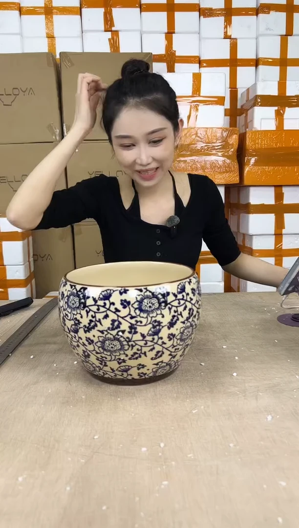苹果青花瓷中号20x15