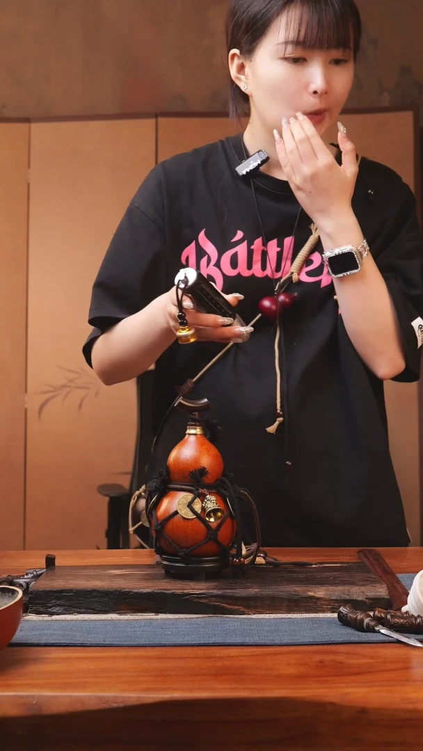 1976号精品大漆葫芦防腐防渗装水茶酒