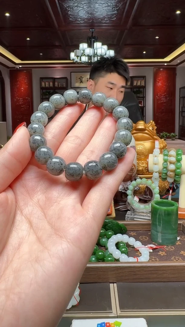 未镶嵌手串和田玉111qh12