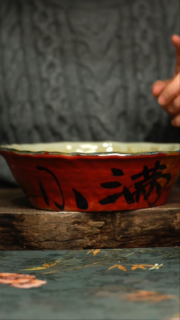 【闪购商品】杯釉下彩手工手绘同款陶器