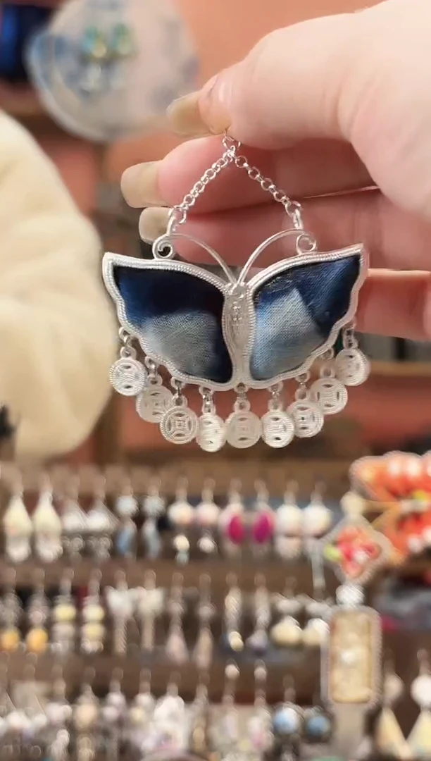 织绣艺枝独绣手工饰品36