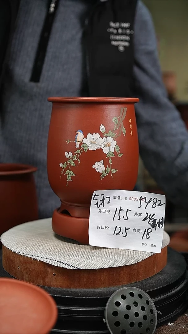 【闪购商品】紫砂花盆紫砂花盆5482+z